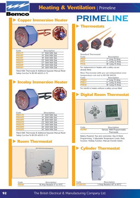 Heating & Ventilation