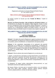 Reglamento para el Control del Estacionamiento en las VÃ­as ... - PAOT