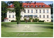 Prospekt Landhotel Teschow - Region Rostock Marketing Initiative ...