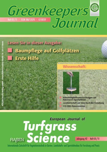 Turfgrass Science - Deutsche Rasengesellschaft