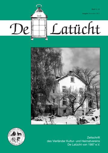 Zeitschrift des Vierländer Kultur- und Heimatvereins De Latücht von 1987 e.V