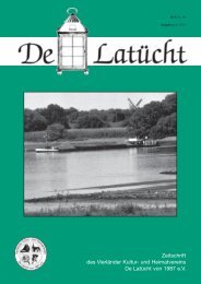 des Vierländer Kultur- und Heimatvereins De Latücht von 1987 e.V