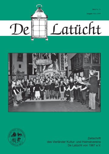 des Vierländer Kultur- und Heimatvereins De Latücht von 1987 e.V