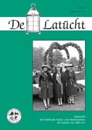 des Vierländer Kultur- und Heimatvereins De Latücht von 1987 e.V