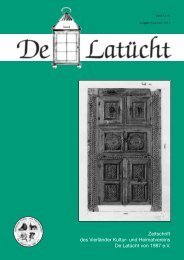 Zeitschrift des Vierländer Kultur- und Heimatvereins De Latücht von 1987 e.V