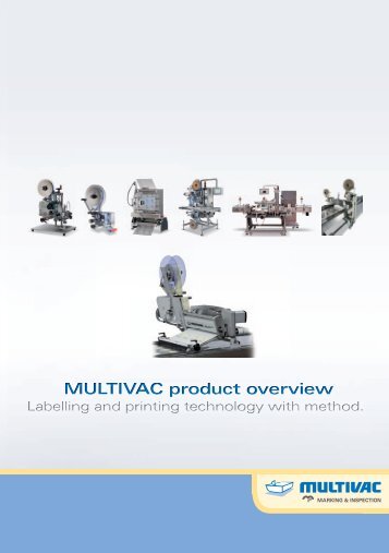 MULTIVAC product overview