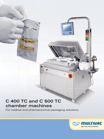 C 400 TC and C 500 TC chamber machines
