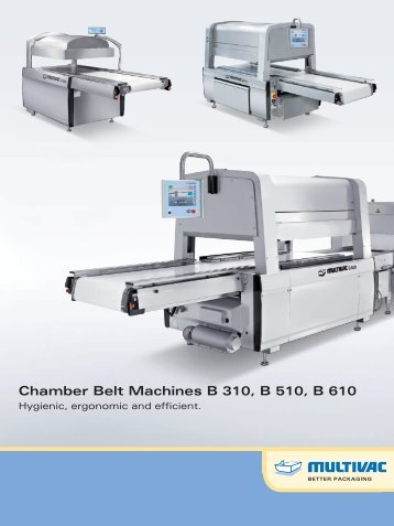 Chamber Belt Machines B 310 B 510 B 610