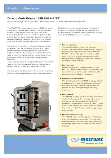 thermoforming simultaneously consequence packaging