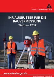 Immer auf dem neuesten Stand: ATTENBERGER NEWSLETTER