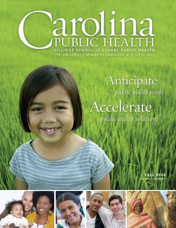 CPH-Fall 2008 full issue - School of Public Health - University of ...