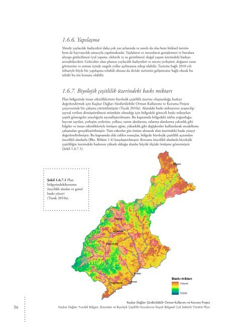 KAÇKAR DAĞLARI YUSUFELİ BÖLGESİ YÖNETİM PLANI