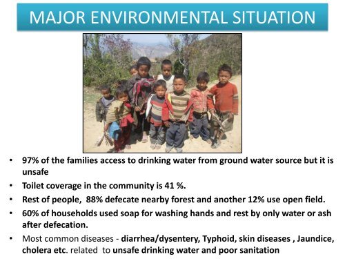 PROMOTING ECOLOGICAL SANITATION IN A RURAL VILLAGE OF NEPAL