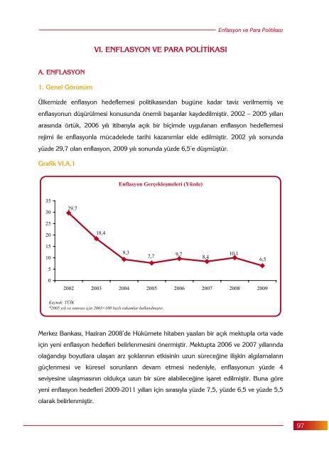 YILLIK EKONOMİK RAPOR 2010