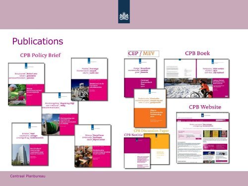 CPB Netherlands Bureau for Economic Policy Analysis