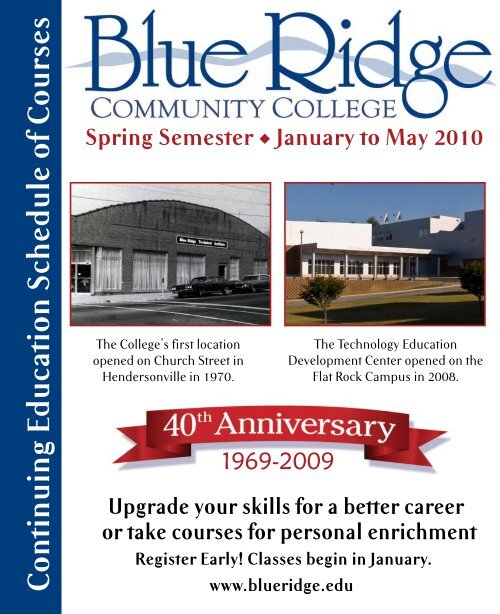 Continuing and Community Education - Blue Ridge Community ...