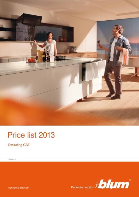 Price list 2013