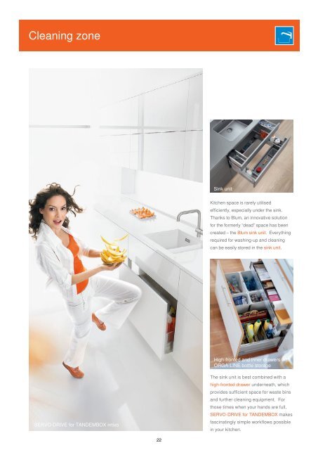 Functionality and design for your kitchen with Blum