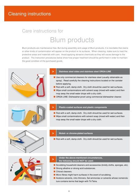 Blum hardware in your home