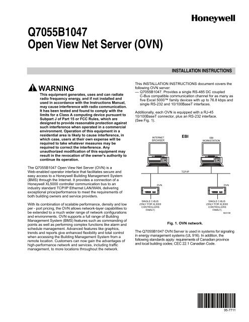 Q7055B1047 Open View Net Server (OVN)
