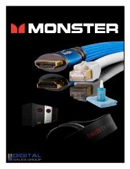 Monster Cable Ultra High Speed 1000HD Right Angle HDMI Cable - 2M