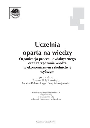 Uczelnia oparta na wiedzy