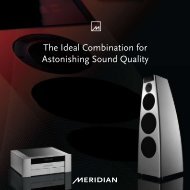 The Ideal Combination for Astonishing Sound Quality