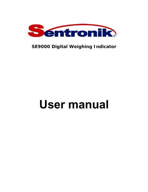 User manual