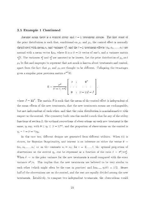 Bayesian Experimental Design - Mathematical Sciences Home Pages