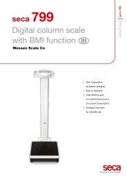 Information ( PDF File) - Wessex Scales