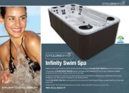 Infinity Swim Spa - Just Spas