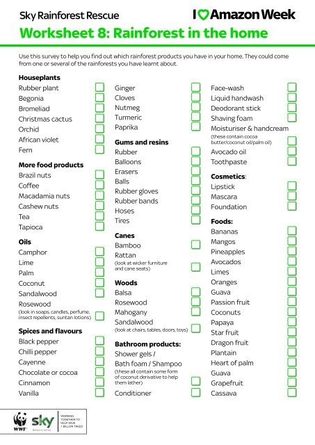 Worksheet 1a Postcards