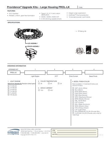 Providence Upgrade Kits – Large Housing PROL-LK