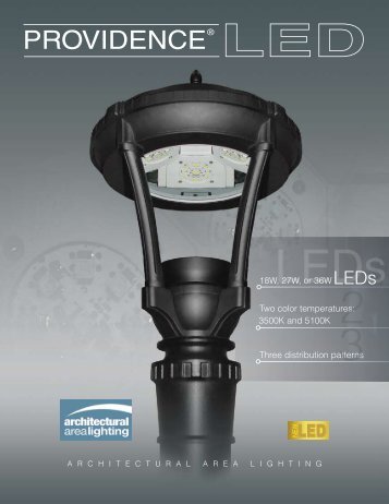 ProvidenceÂ® Small LED - Architectural Area Lighting