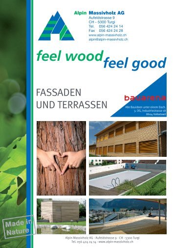 Fassaden und Terrassen