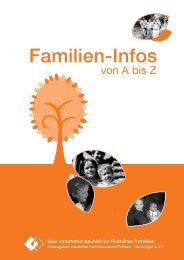 Partner der Familien und des DFV - Deutscher Familienverband im ...