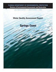 Water Quality Assessment Report - Florida Department of ...