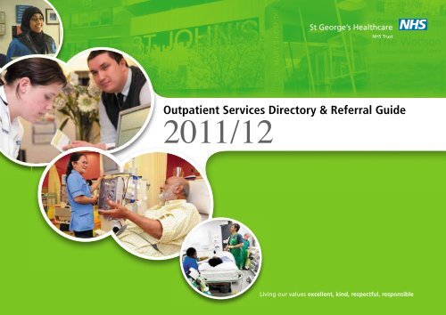 Outpatient Services Directory & Referral Guide - St George's ...