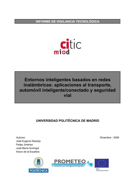 Entornos inteligentes basados en redes inalÃ¡mbricas ... - Madri+d