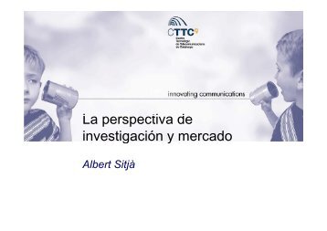 La perspectiva de investigación y mercado