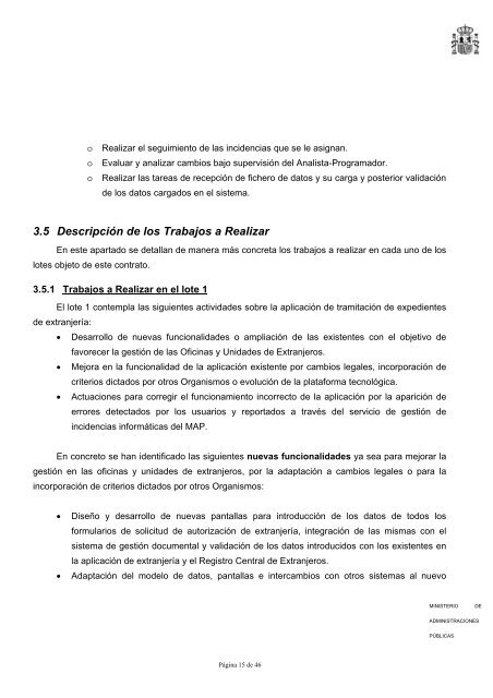 pliego de prescripciones tecnicas para la contratacion por ...