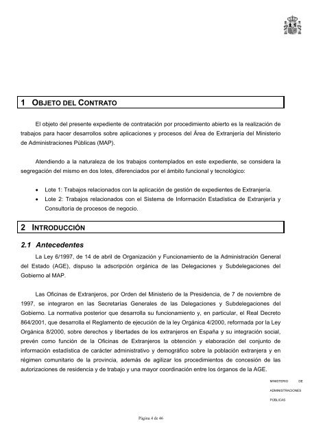 pliego de prescripciones tecnicas para la contratacion por ...