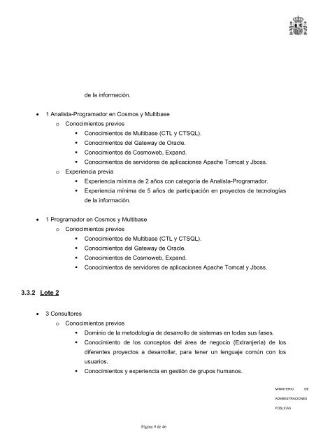 pliego de prescripciones tecnicas para la contratacion por ...