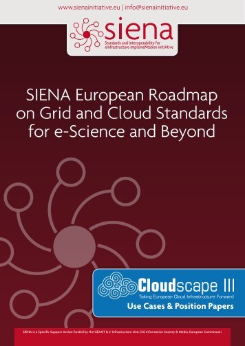 SIENA European Roadmap on Grid and Cloud Standards for e-Science and Beyond