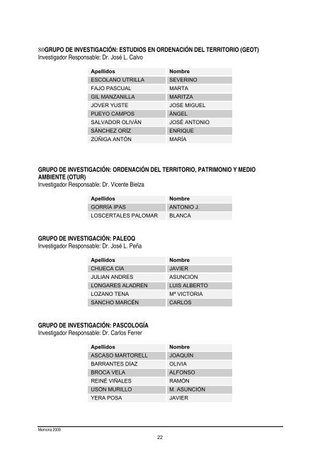 memoria actividades - Instituto Universitario de Investigación en ...