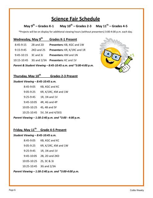 Cottle Weekly