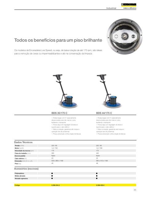 Catálogo de Soluções de Limpeza Industriais - Kärcher