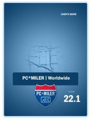PC*MILER|Worldwide 22.1