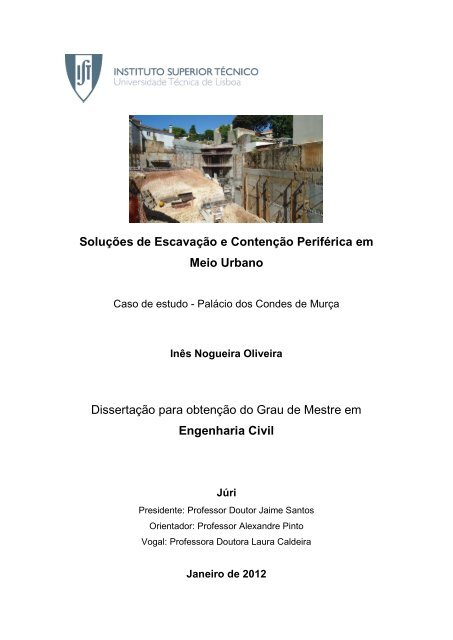 Soluções de Escavação e Contenção Periférica em Meio Urbano ...