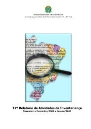 RelatÃ³rio GestÃ£o - Transportes.gov.br - MinistÃ©rio dos Transportes